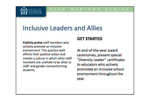 ASCA's Inclusive Leaders and Allies